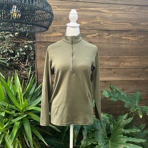 Patagonia, Green Quarter zip, Workout top